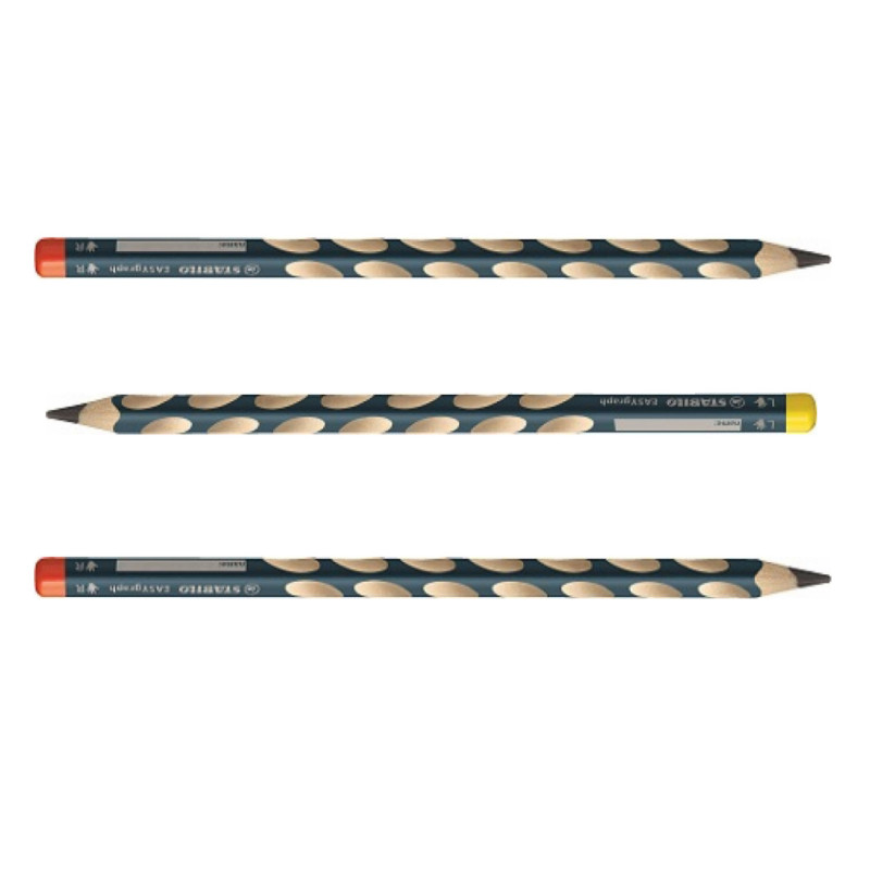 Ergotužka se zářezy STABILO Easy Graph 3 kusy