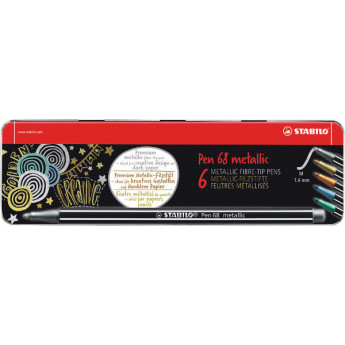 STABILO Pen 68 metallic - prémiový metalický vláknový fix