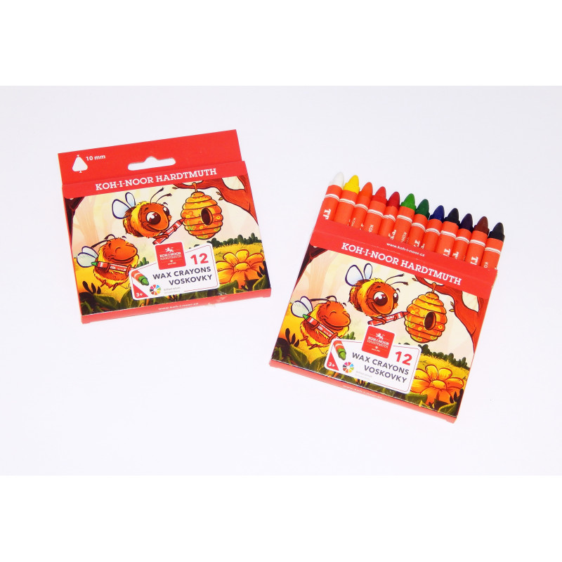 Trojhranné voskovky KOH-I-NOOR Trojhranné voskovky KOH-I-NOOR