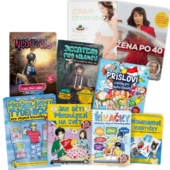 Set všech 8 knížek vydavatelství Babyonline