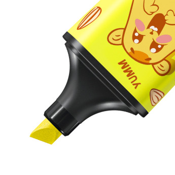 Zvýrazňovač STABILO BOSS MINI Animal Vibes 3 ks – neonové barvy