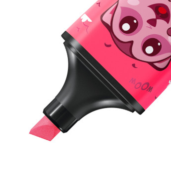 Zvýrazňovač STABILO BOSS MINI Animal Vibes 5 ks – neonové barvy