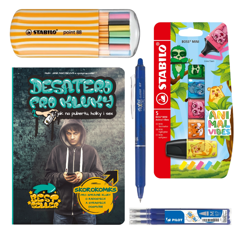 Balíček pro puberťáka (velká sada)