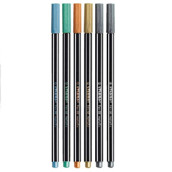 STABILO Pen 68 metallic - prémiový metalický vláknový fix