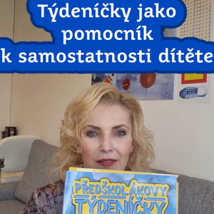 Týdeníčky jako pomocník k samostatnosti dítěte