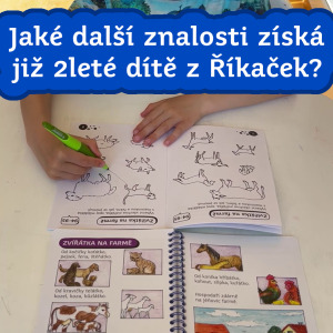 Jaké další znalosti získá již 2leté dítě z Říkaček?