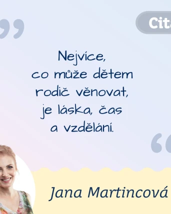 Věnujte lásku, čas a vzdělání!