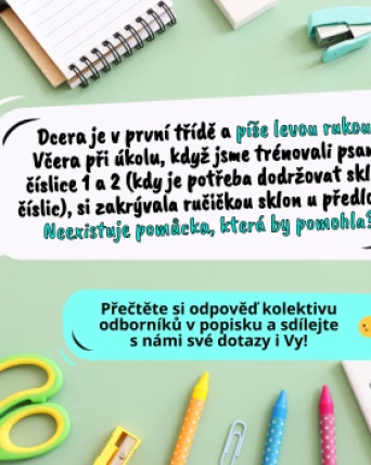 Jak na trénink psaní u leváků?