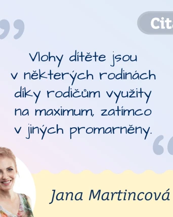 O talentech dítěte