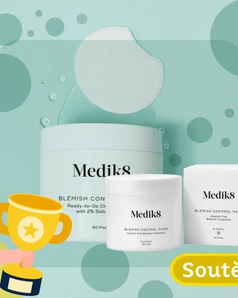 Soutěžte s námi na Instagramu o Medik8 Blemish Control Pads!