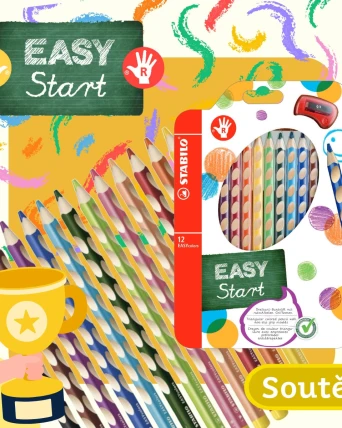 Soutěžte na Instagramu o pastelky Stabilo EASYcolors!