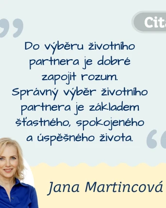 Citát o výběru životního partnera