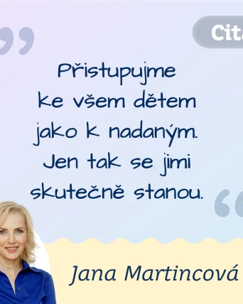 Berme všechny děti jako nadané!