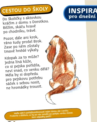 Inspirace pro dnešní den: Cestou do školy