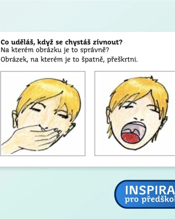 Inspirace pro předškoláky: Co když se ti chce zívnout?