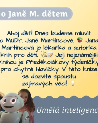 AI o Janě M. dětem :-)