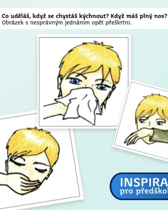 Inspirace pro předškoláky: Co když se ti chce kýchnout?