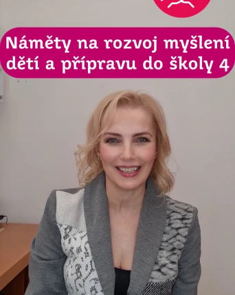 Video: Náměty na rozvoj myšlení dětí a přípravu do školy 4