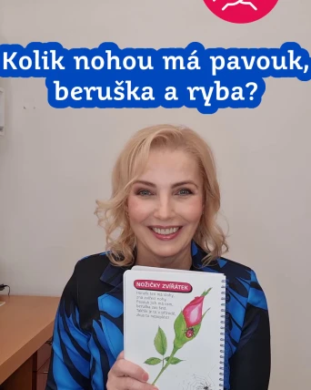 Kolik nohou má pavouk, beruška a ryba?