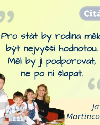 Rodina jako nejvyšší hodnota státu
