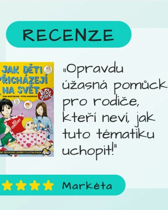 Recenze knížky: Jak děti přicházejí na svět
