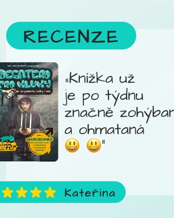 Recenze knížky: Desatero pro kluky