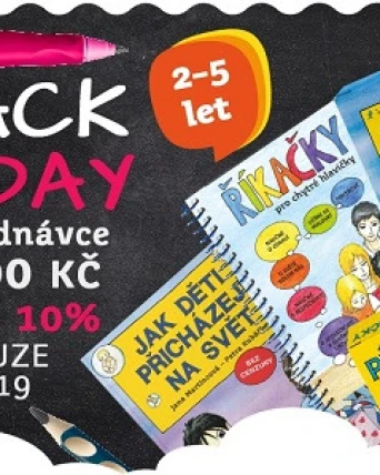 Black Friday na Prochytréhlavičky.cz