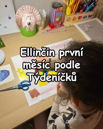 1. měsíc předškolní přípravy podle Týdeníčků – Ellinka