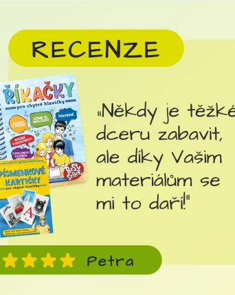Recenze knížky: Říkačky pro chytré hlavičky