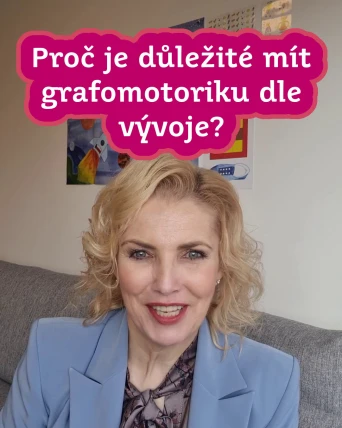 Proč je důležité mít grafomotoriku dle vývoje?