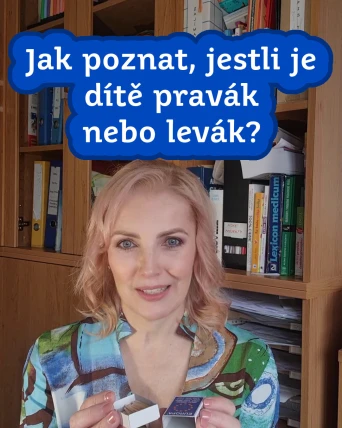 Jak poznat, jestli je dítě pravák nebo levák?