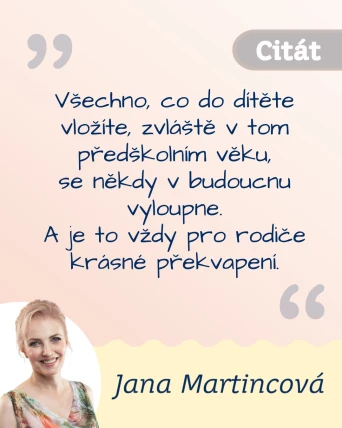 Všechno, co do dítěte vložíte, se vyloupne