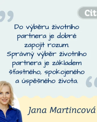 Citát o výběru životního partnera