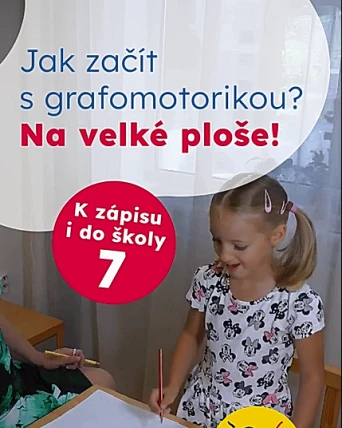  Grafomotorika hrou: Proč začít na velké ploše?