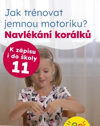 Proč s dětmi navlékat korálky? 