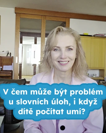 V čem může být problém u slovních úloh?