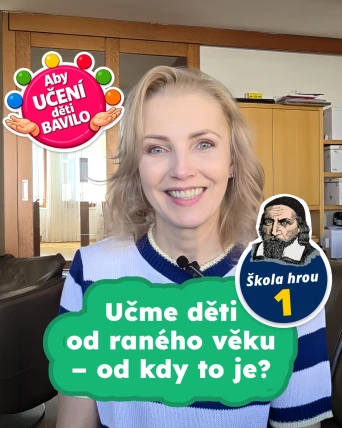 Komenského škola hrou – Zásada číslo jedna