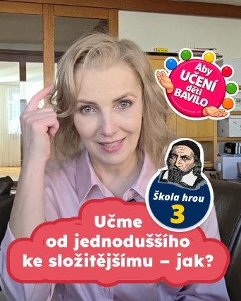 Komenského škola hrou – Zásada číslo 3