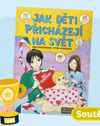Soutěžte na Instagramu o knížku Jak děti přicházejí na svět!