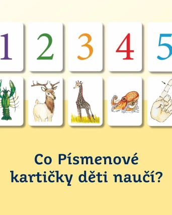 Co Písmenkové kartičky děti naučí?