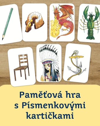 Paměťová hra s Písmenkovými kartičkami